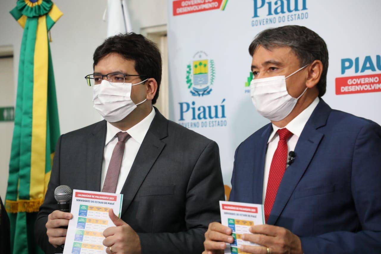 Governo do Piauí divulga tabela 2021 e servidores vão receber salário até 5º dia útil